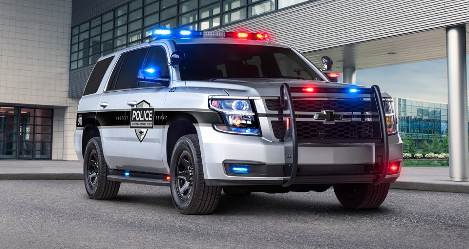 2018 Chevrolet Tahoe Police Front Exterior